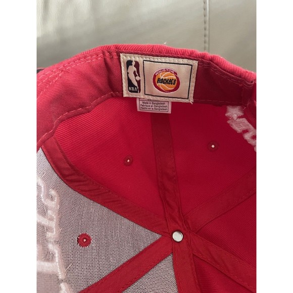 Houston Rockets SnapBack embroidered spell out Red NBA - Picture 7 of 7